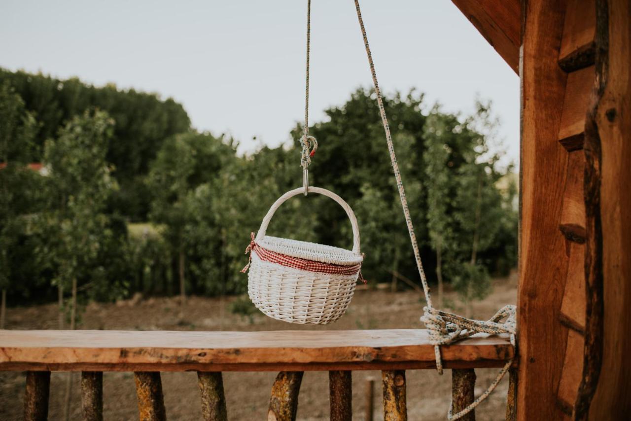 Bonita Cabana De Los Arboles En La Rioja , Durmiendo Entre Arboles Anguciana Екстериор снимка